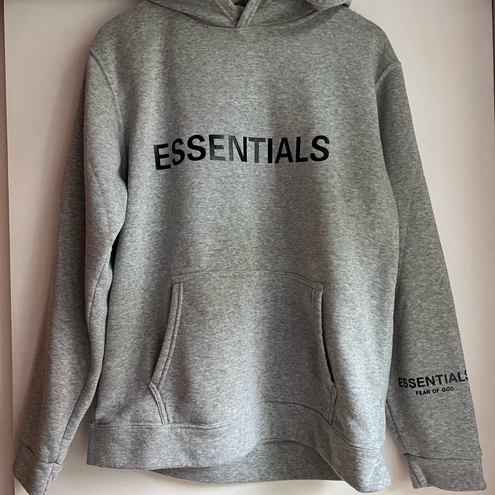 Essentials Gray Hoodie
